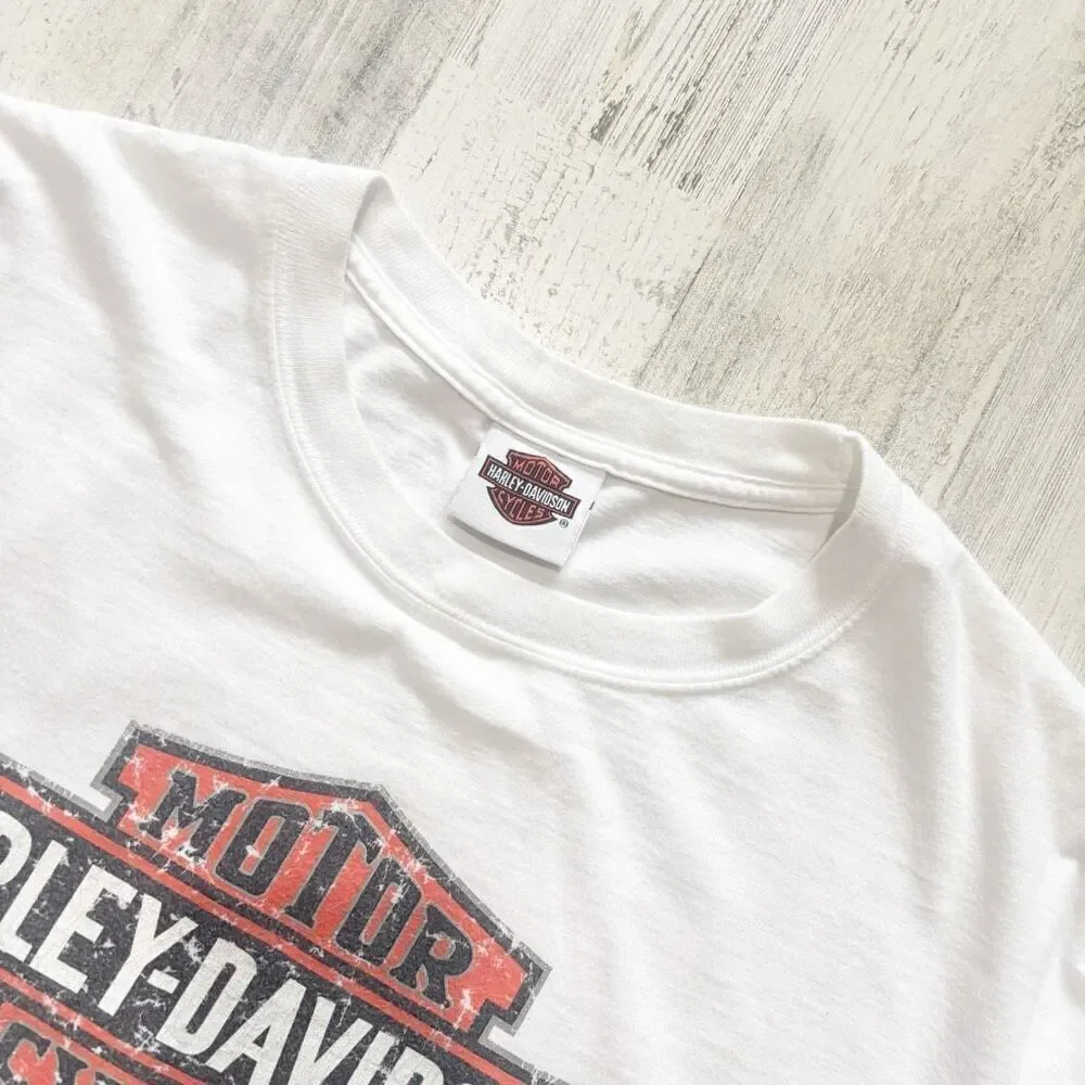 Harley Davidson Men's White T-shirt